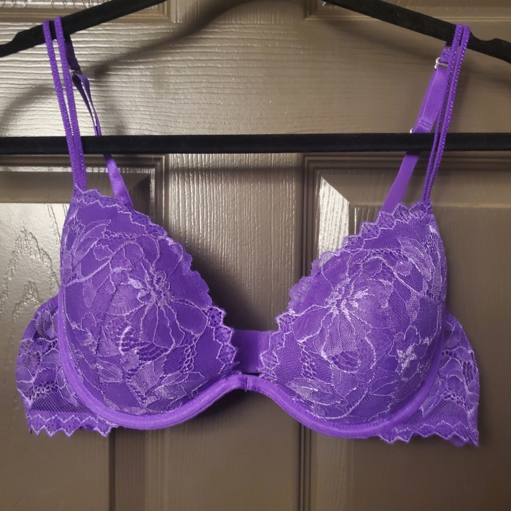 La SENZA Vibrant Purple Lace Bra